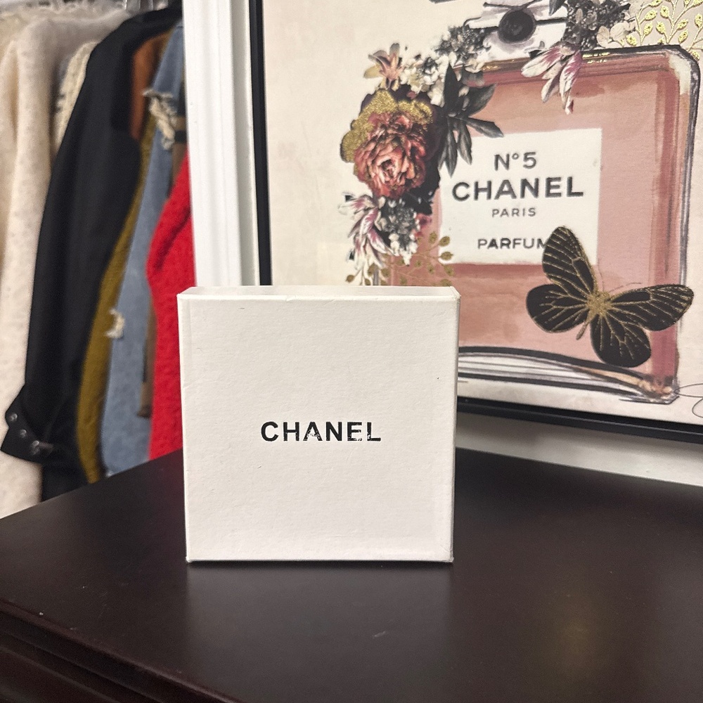 White Chanel box